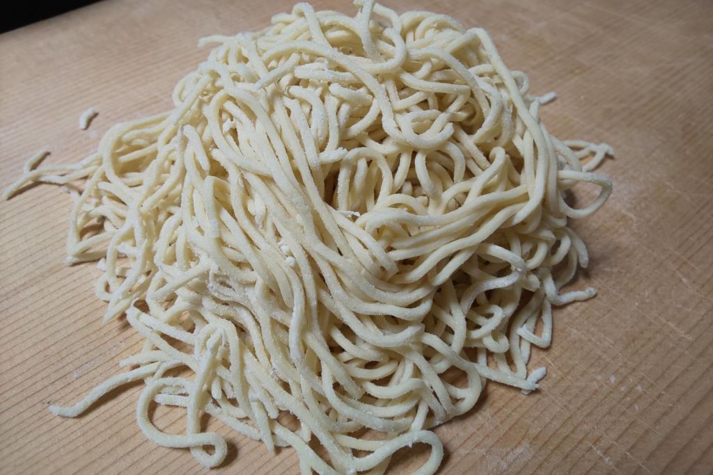 ラーメン打ち体験