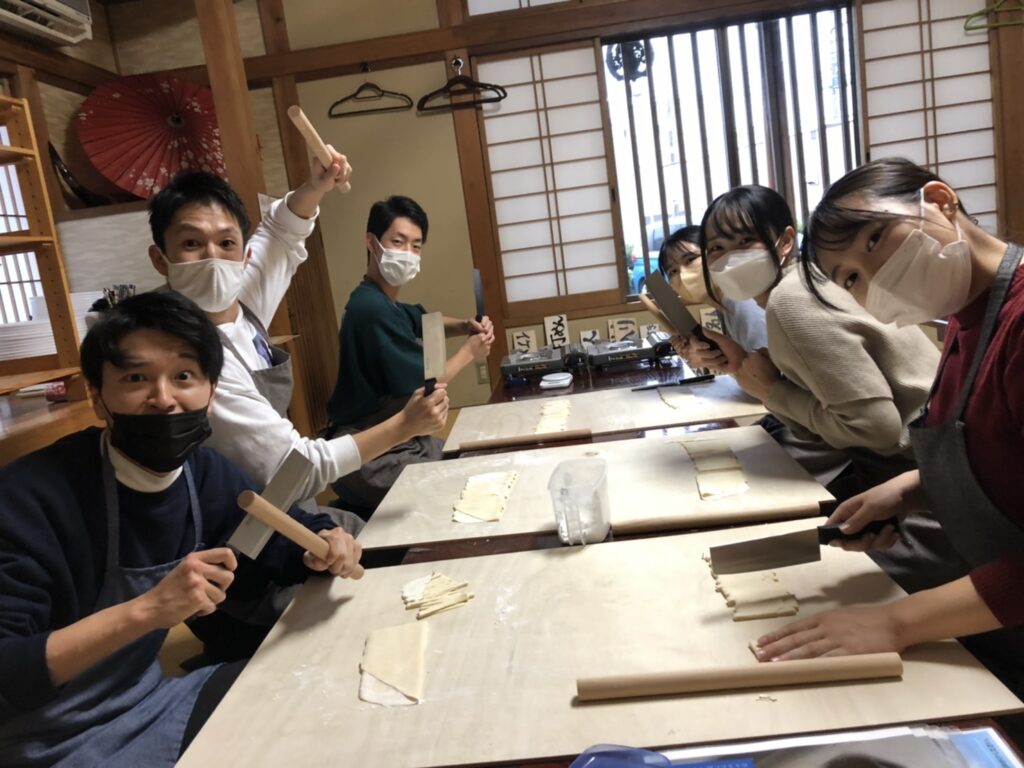 ほうとう作り体験