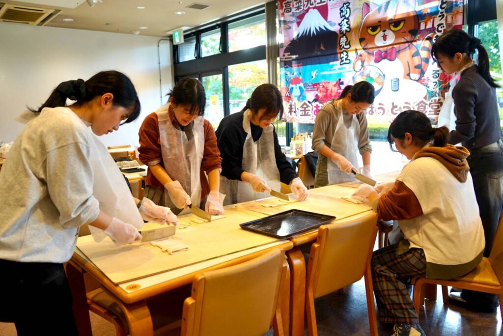 ほうとう作り体験　甲府